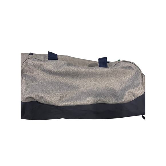 Adidas Defender Medium 20"x12"x10" Blue Gray Duffel Bag - Picture 3 of 6